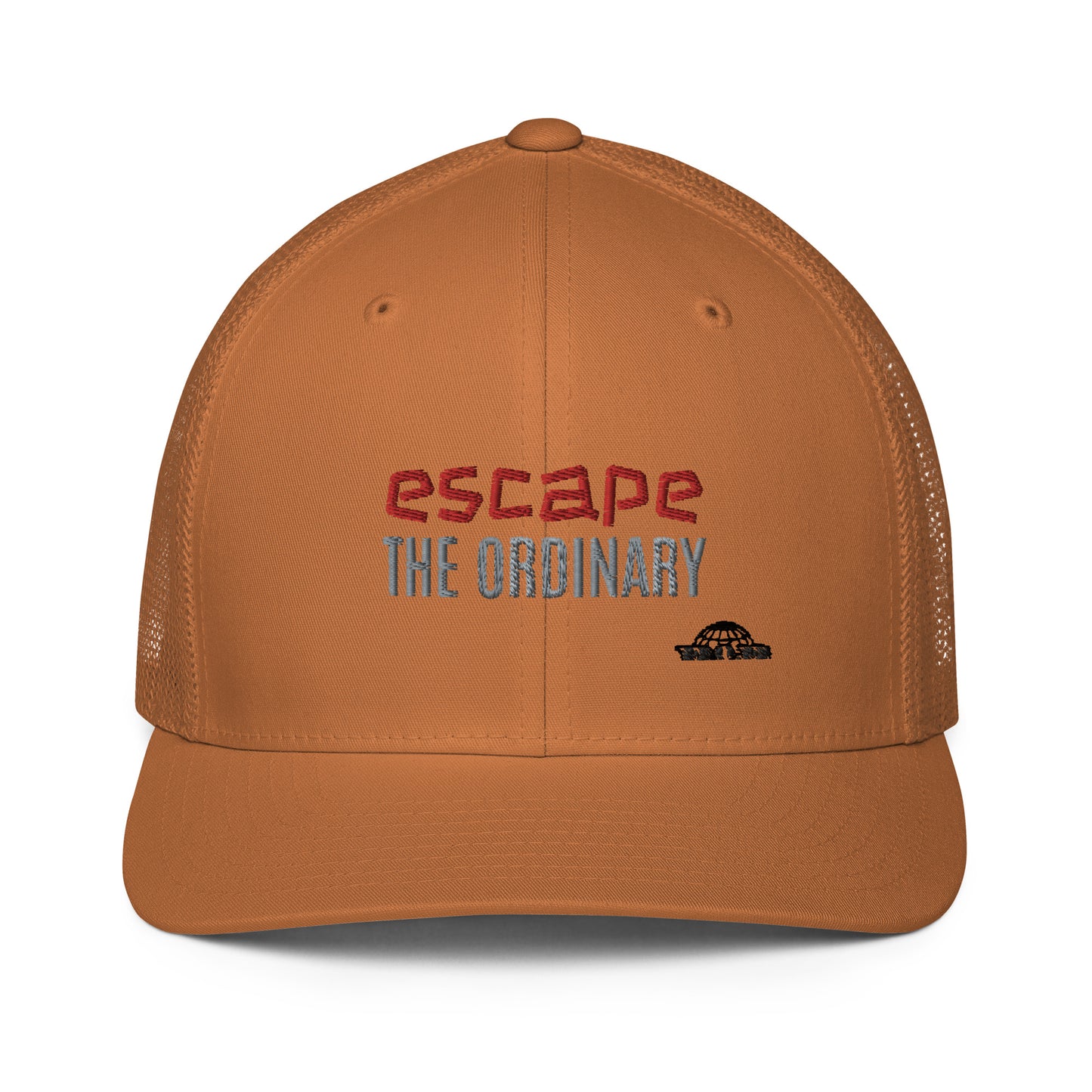 Closed-back trucker cap