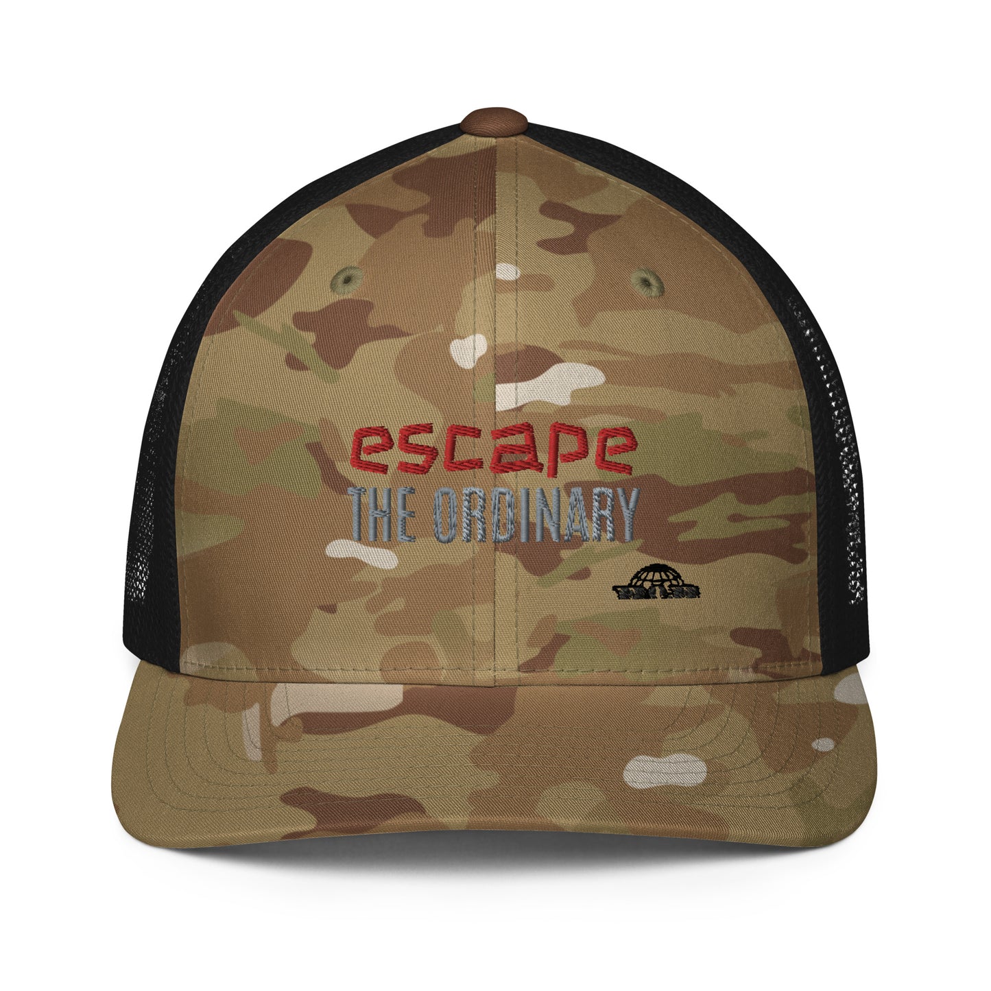 Closed-back trucker cap
