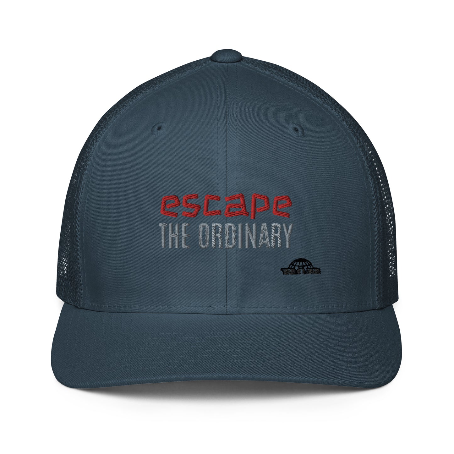 Closed-back trucker cap