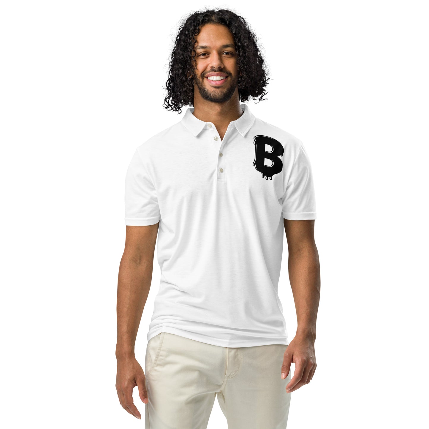 Men’s slim fit polo