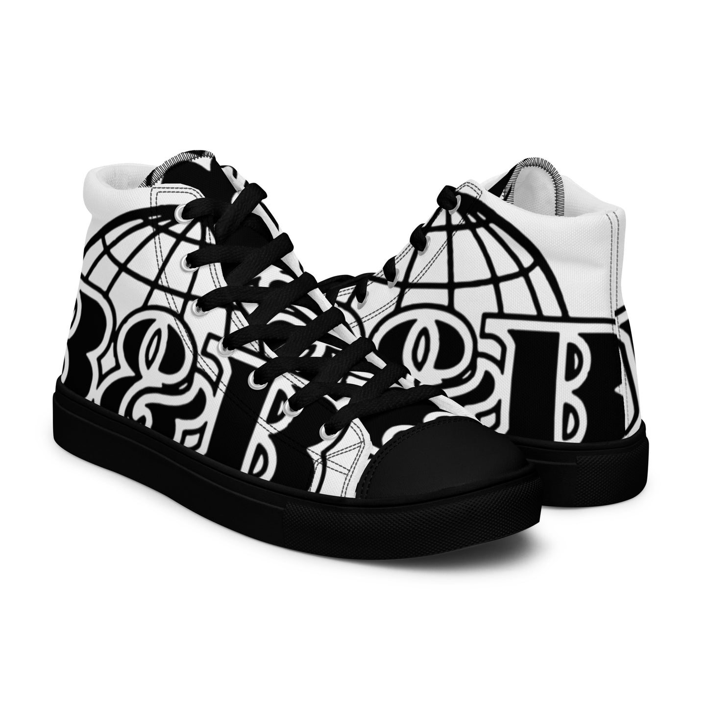 Women’s high top canvas shoes
