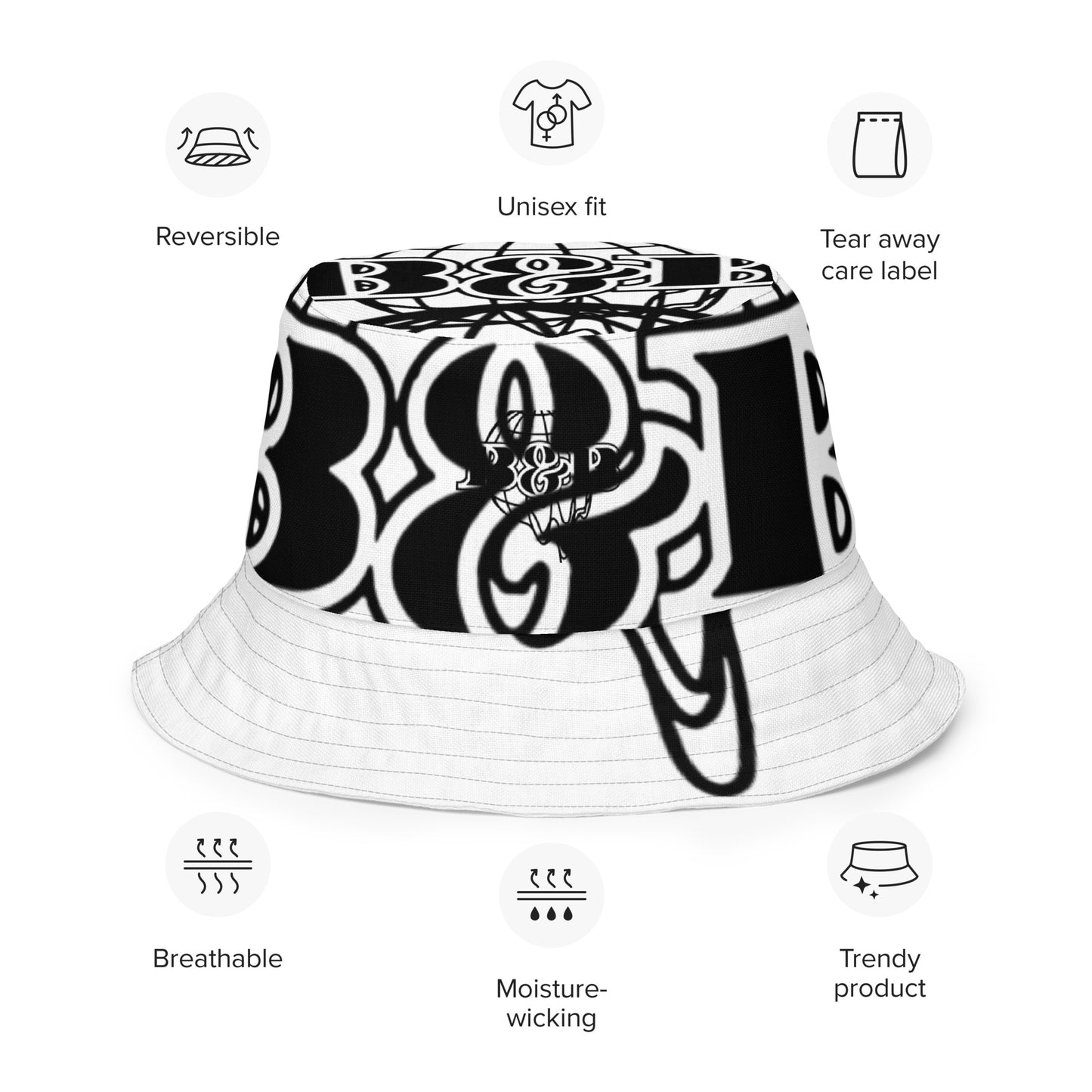 Reversible bucket hat