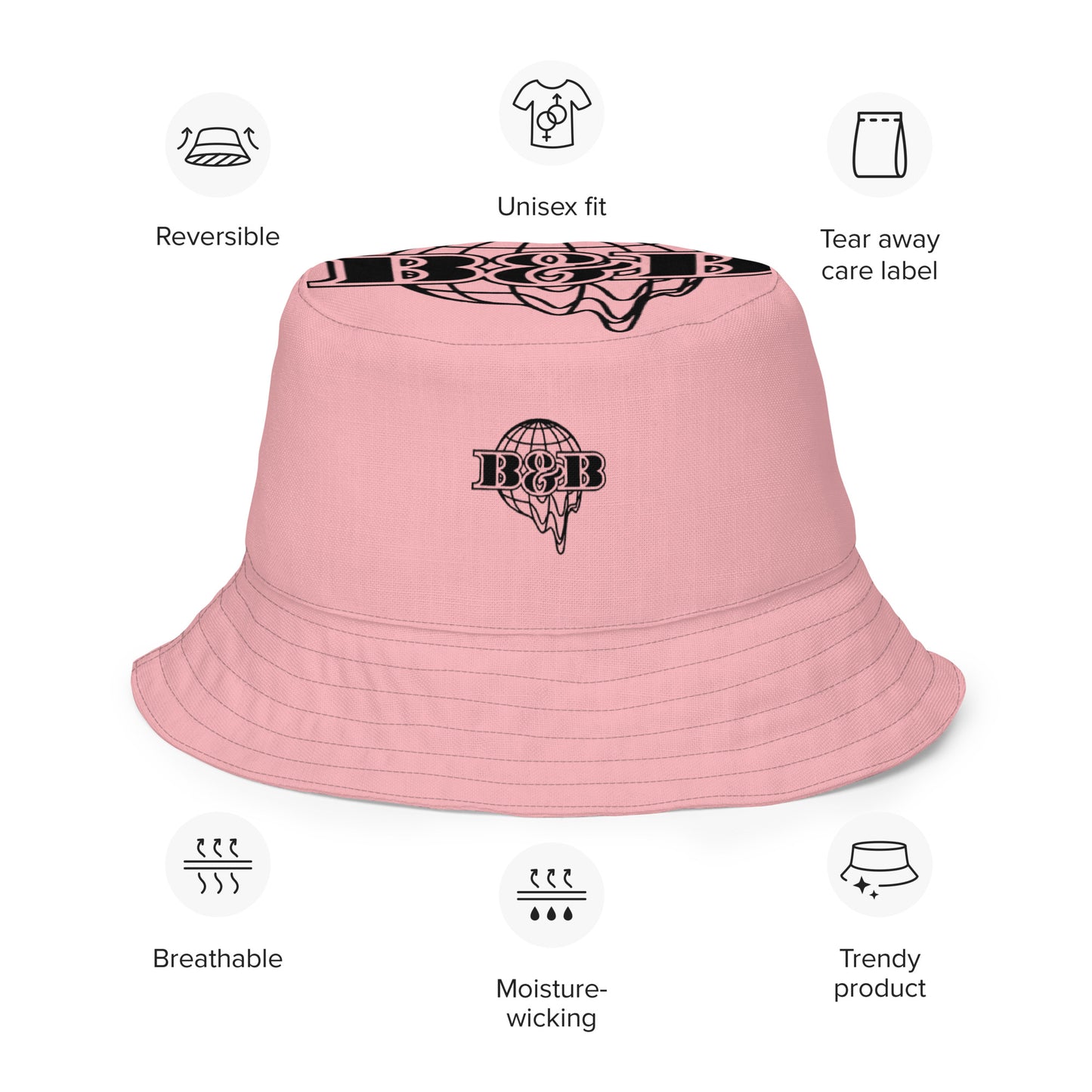 Reversible bucket hat