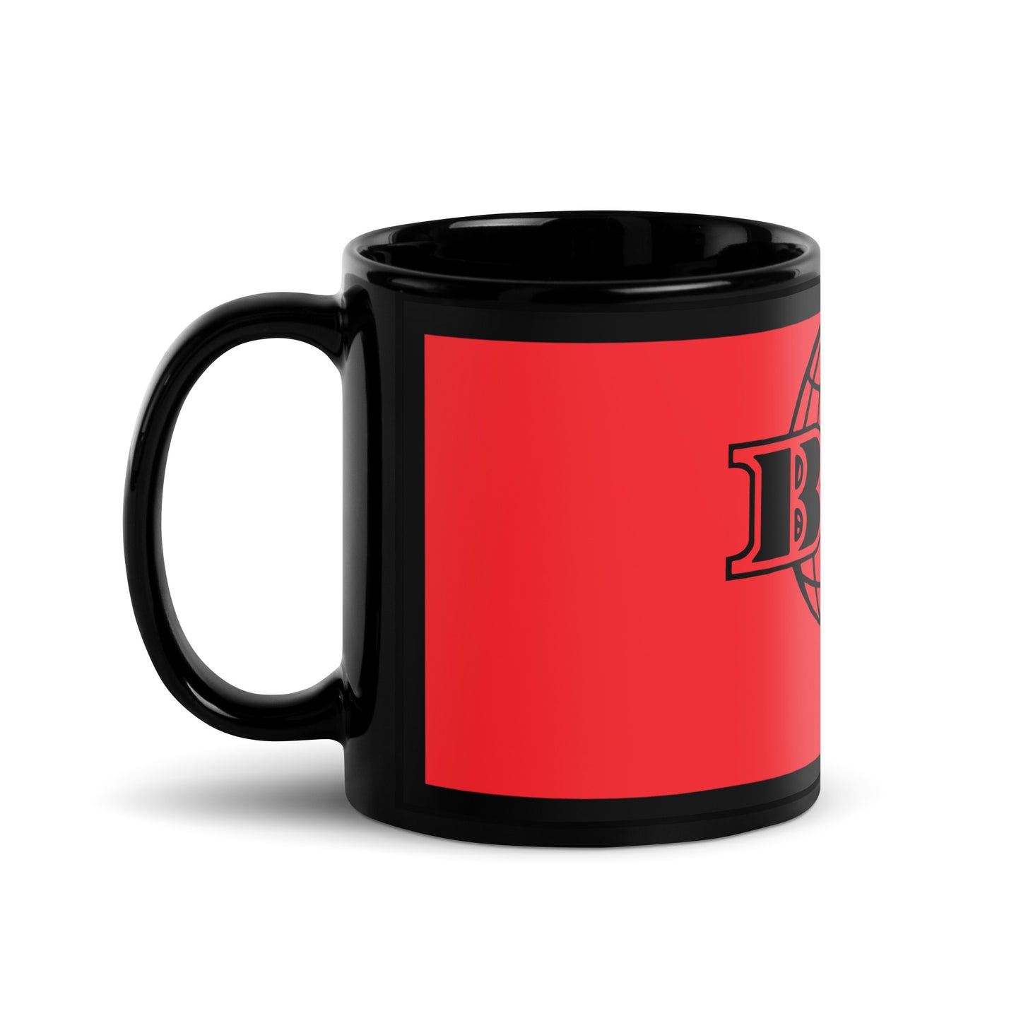 Black Glossy Mug