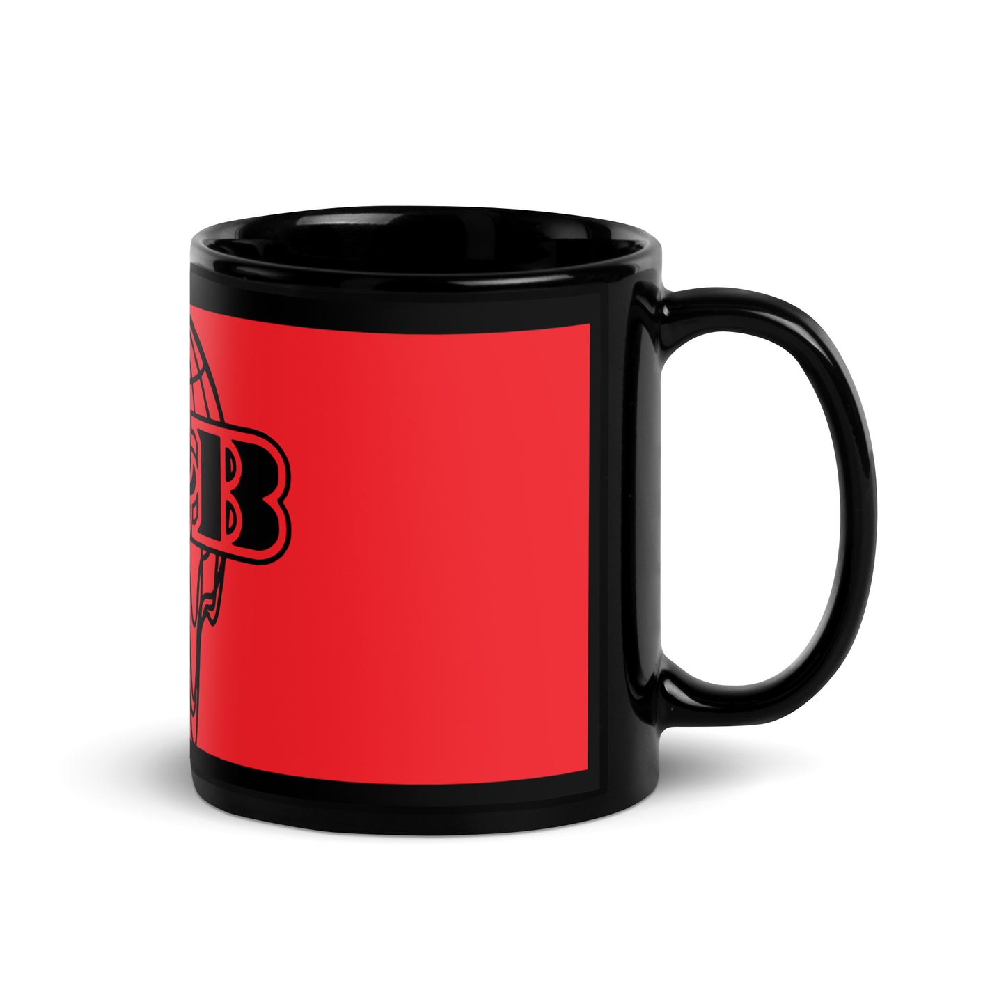 Black Glossy Mug