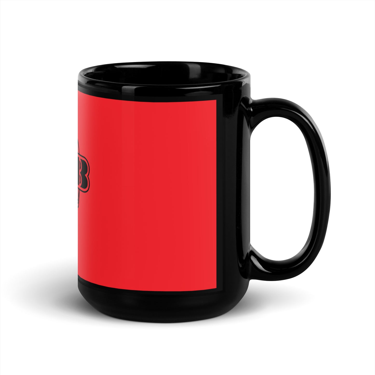 Black Glossy Mug