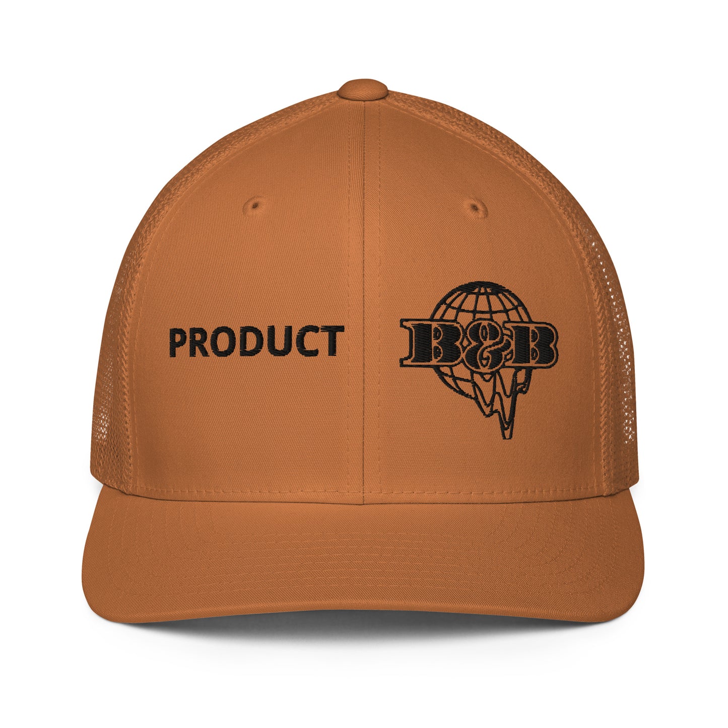 Closed-back trucker cap