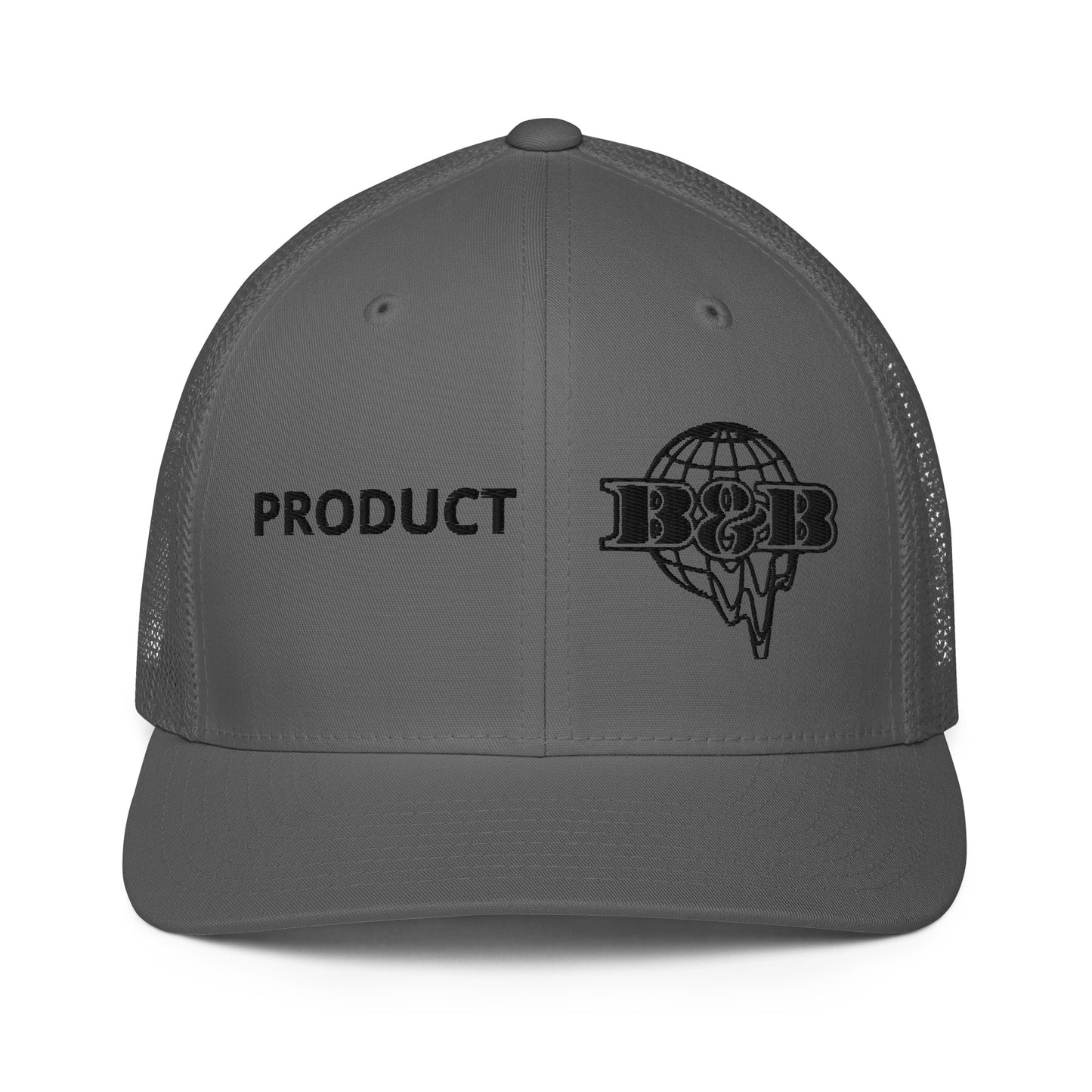 Closed-back trucker cap