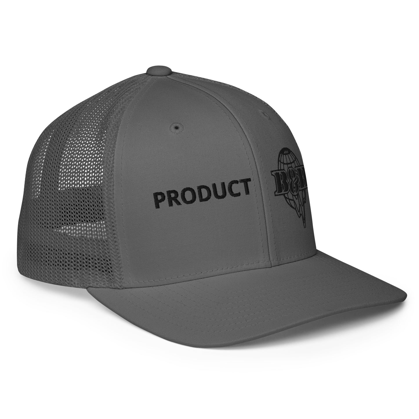 Closed-back trucker cap