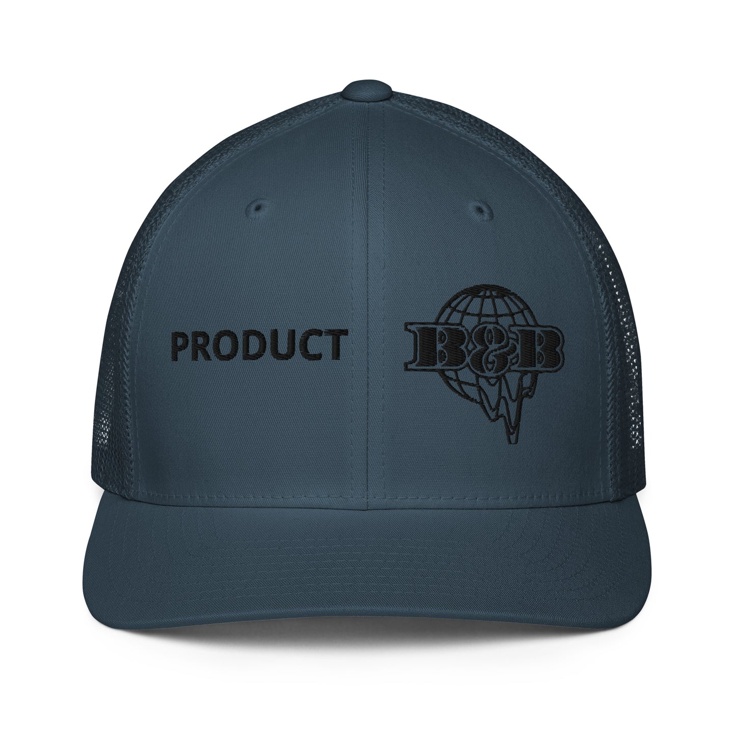 Closed-back trucker cap