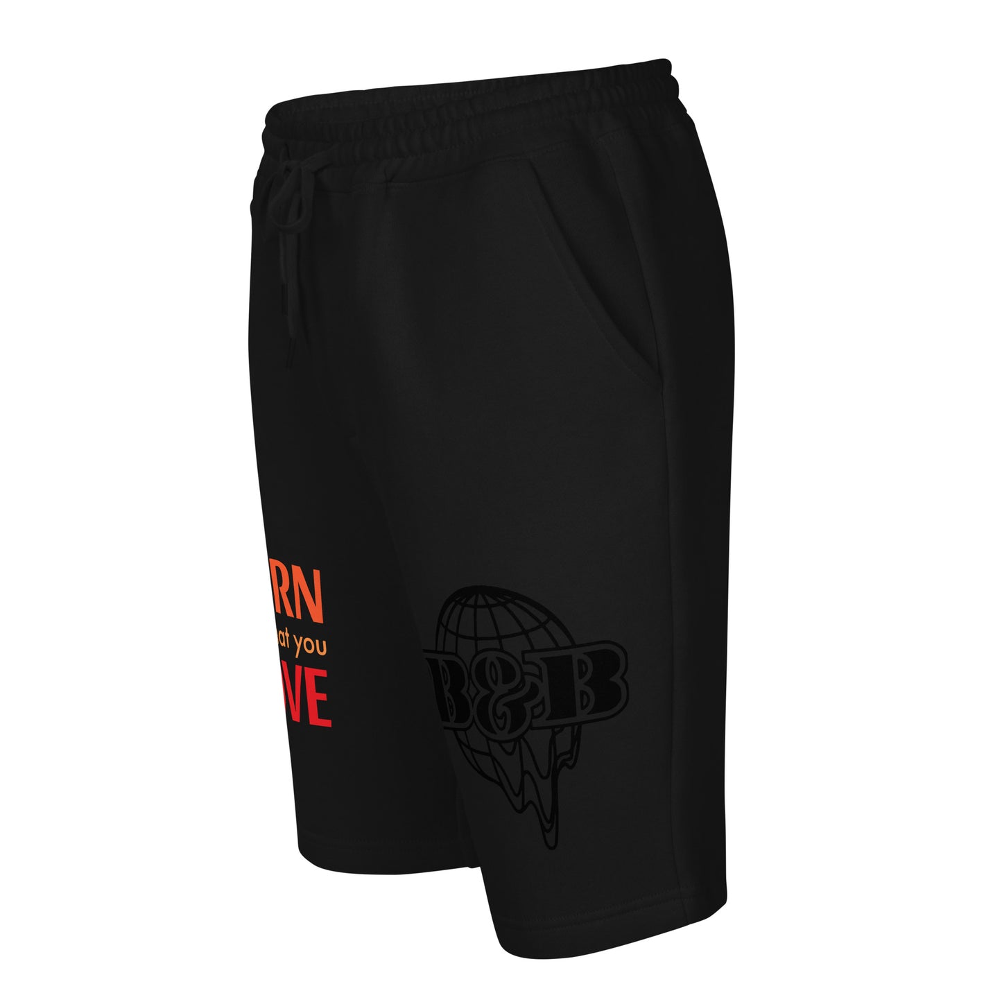 Men's fleece shorts