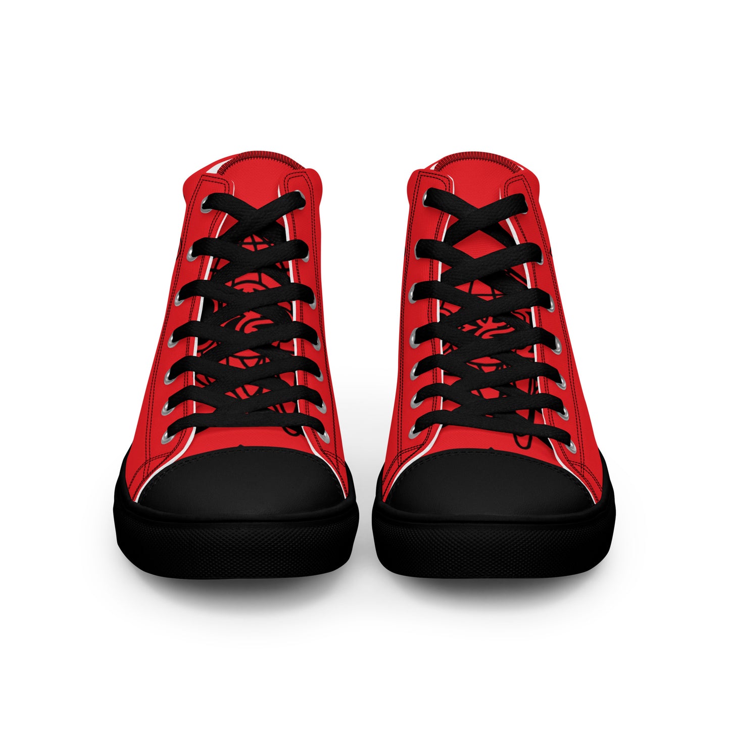 Men’s high top canvas shoes