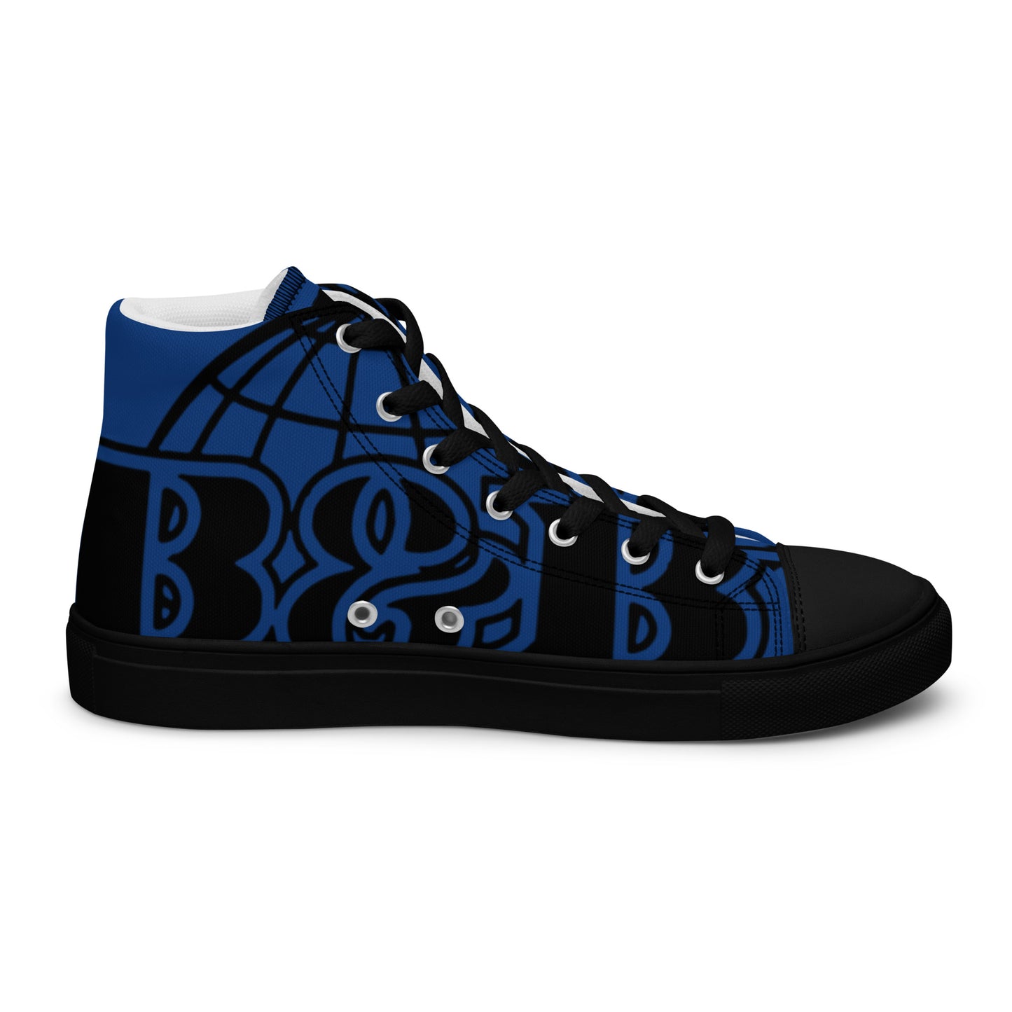 Men’s high top canvas shoes