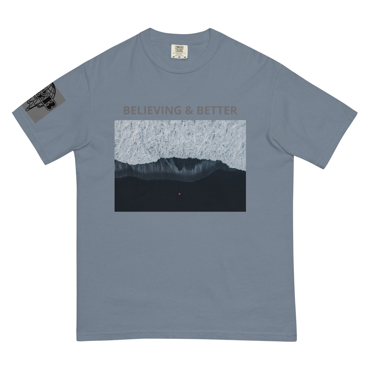 Unisex garment-dyed heavyweight t-shirt