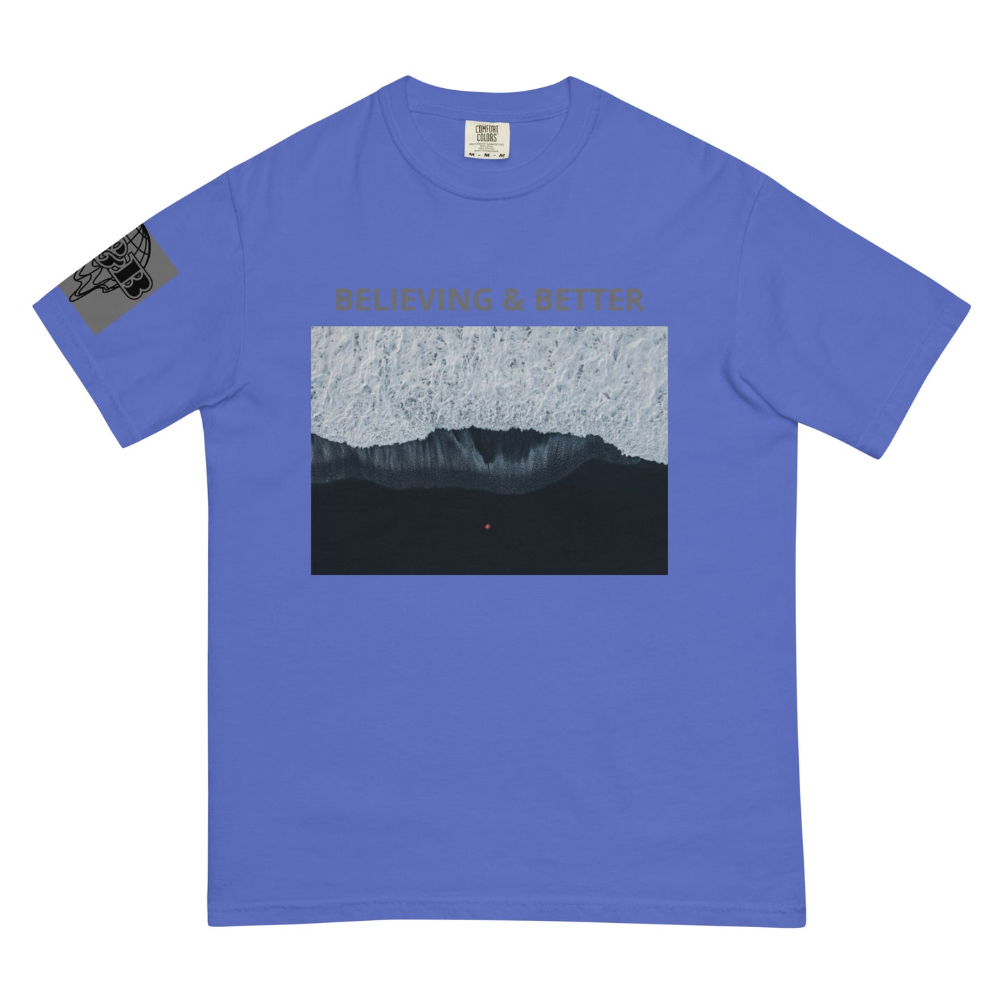 Unisex garment-dyed heavyweight t-shirt