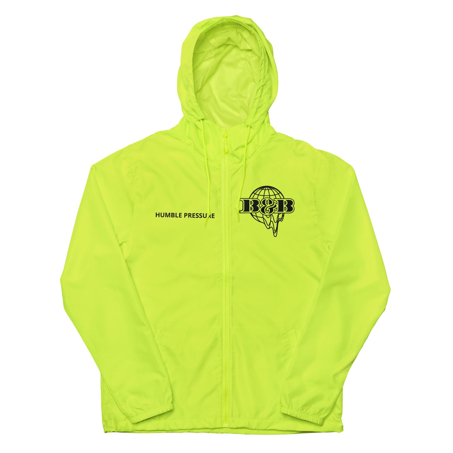 Unisex lightweight zip up windbreaker